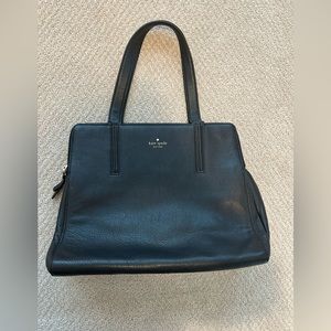 Kate, Spade black, leather bag